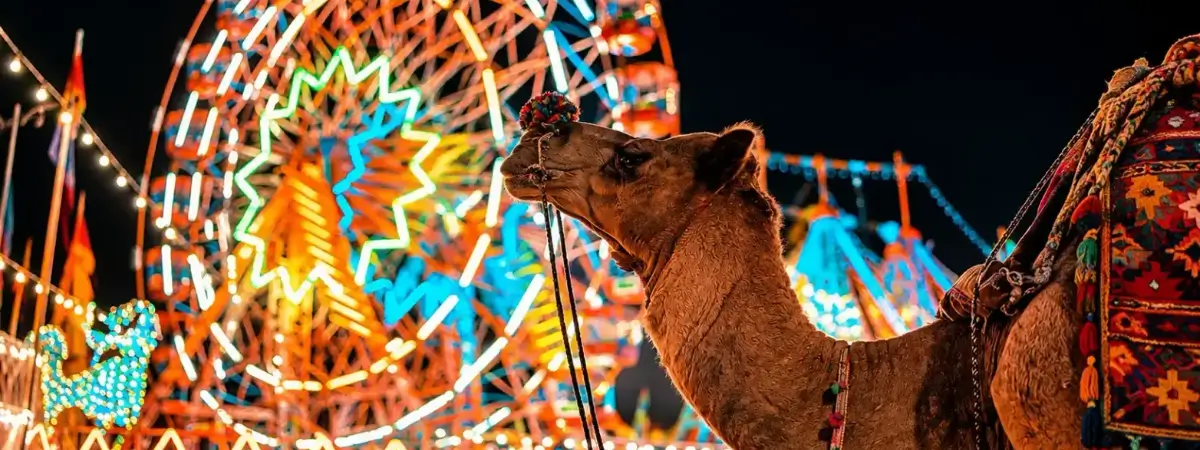 Golden Triangle Tour with Pushkar Camel Fair Experience